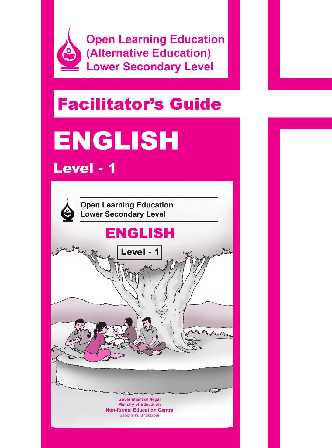 Open Learning Education L Sec Level T G English